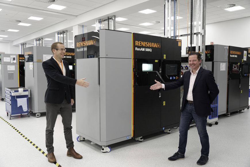UK’s Digital Manufacturing Centre enters close collaboration with Renishaw and places first additive manufacturing machine order of two RenAM 500Q systems